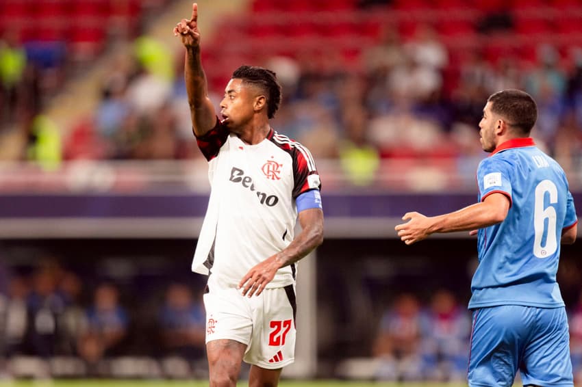 Bruno Henrique em Cruz Azul x Flamengo (Foto: Gilvan de Souza/Flamengo)