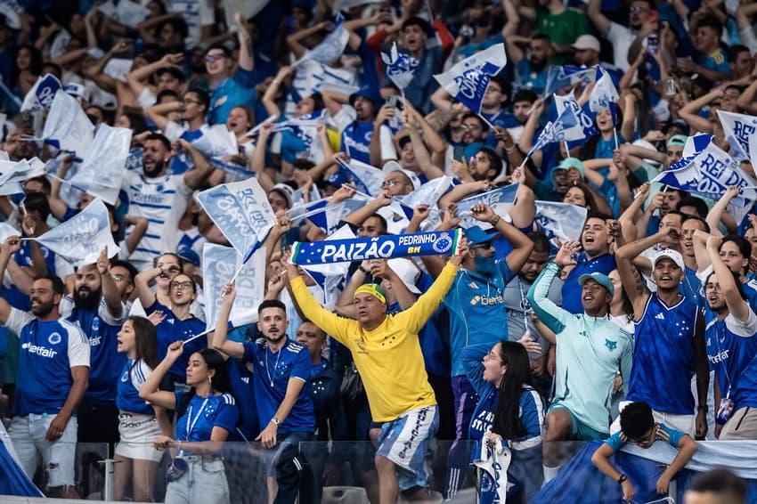 Torcida do Cruzeiro (Foto: Gustavo Aleixo/Cruzeiro)
