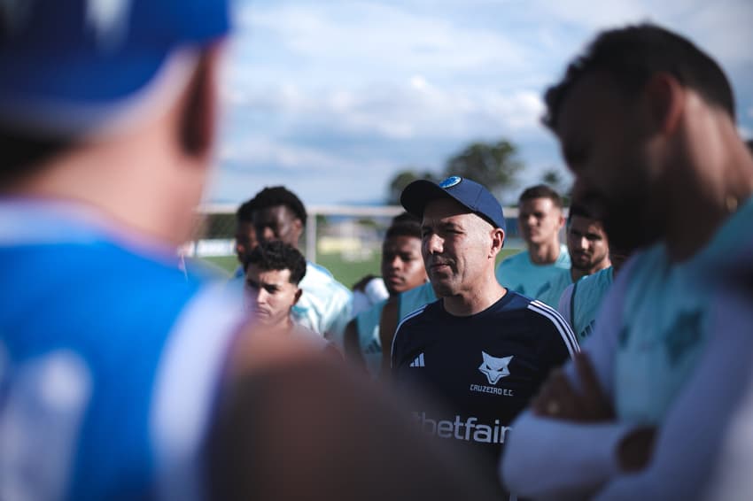 Técnico Leonardo Jardim (Foto: Gustavo Martins/ Cruzeiro)