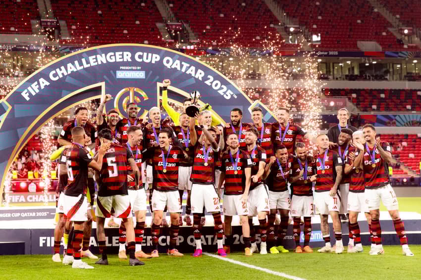 Flamengo conquistou o título da Challenger Cup (Foto: Adriano Fontes/Flamengo)