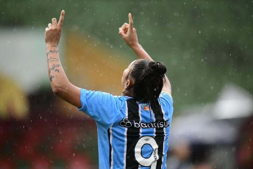 Grêmio eliminou o São Paulo e se classificou às semis da Copinha Feminina. (Foto: Alexandre Battibugli/Ag. Paulistão)