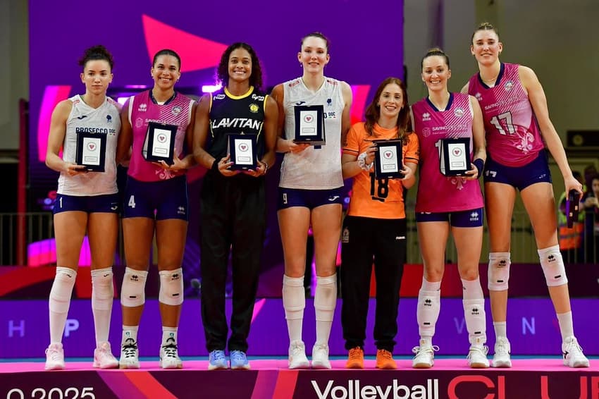 Seleção do Mundial de Clubes de Vôlei Feminino (Foto: fotojump)
