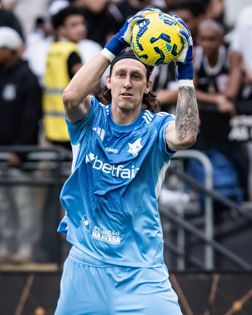 Cássio, goleiro do Cruzeiro (Foto: Gustavo Aleixo/Cruzeiro )