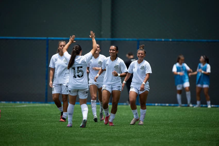 Santos está na semifinal da Copinha Feminina. (Foto: Renato Pizzutto/Ag.Paulistão)