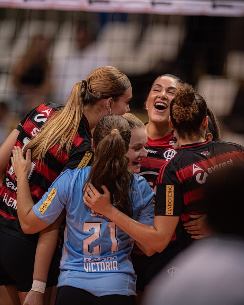 Sesc RJ Flamengo na Superliga Feminina 25/26 (Foto: Paula Reis/ Flamengo)