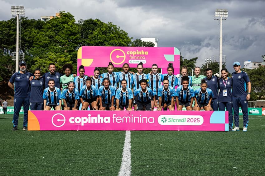 Grêmio é finalista da Copinha Feminina 2025. (Foto: Jhony Inacio/Ag.Paulistão)