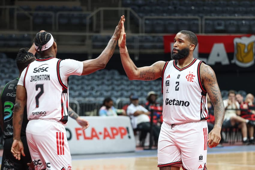 Flamengo se garantiu de forma antecipada para o Super 8 após vencer o União Corinthians no NBB (Foto: Mariana Sá / Flamengo)