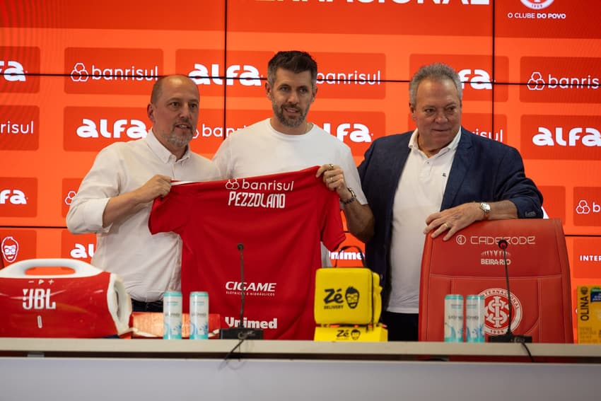 Apresentação de Paulo Pezzolano no Internacional