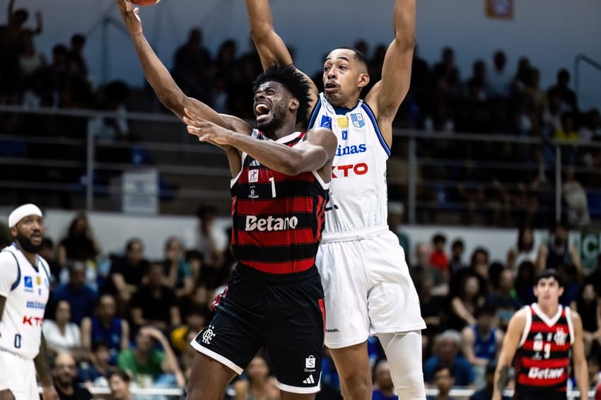 Gui Deodato foi peça importante na partida para o Flamengo contra KTO Minas pelo NBB (Foto: Hedgard Moraes / MTC)
