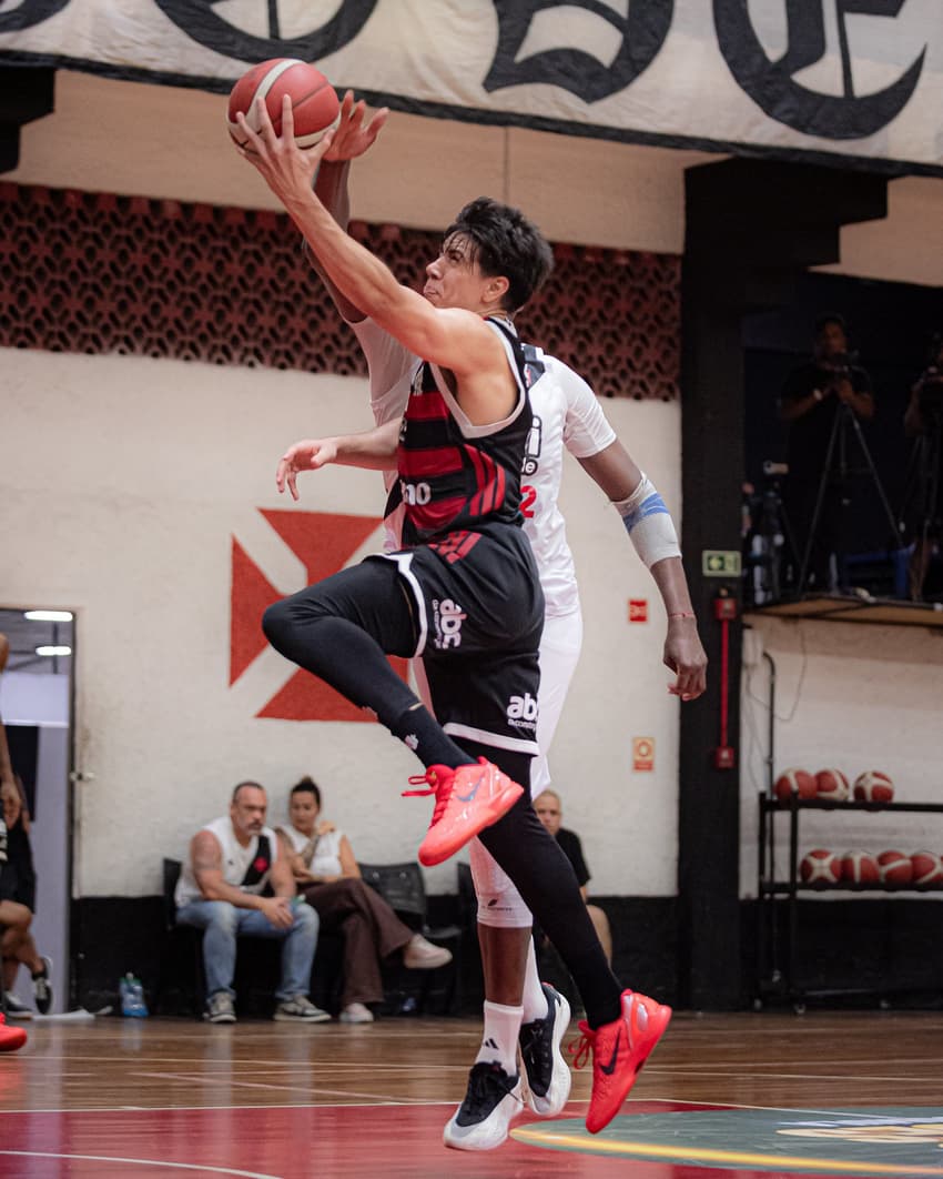 Flamengo e Vasco duelam em São Januário, pelo NBB (Foto: Paula Reis/Flamengo)