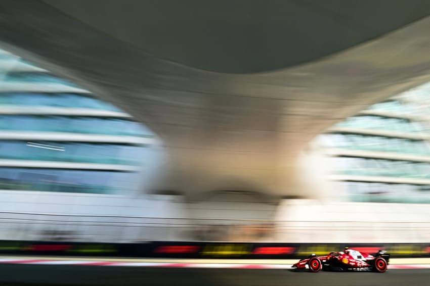 Lewis Hamilton no TL3 do GP de Abu Dhabi de F1