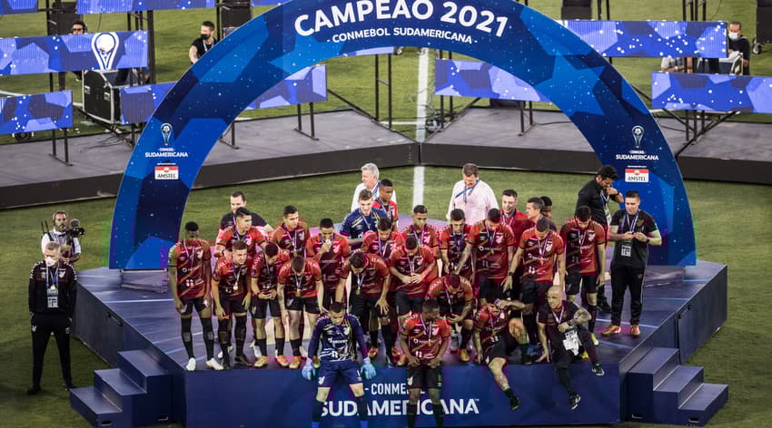 Athletico campeão título taça Sul-Americana 2021