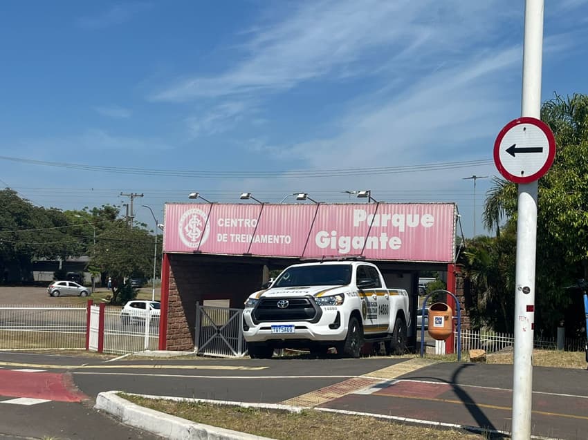 Viatura da BM protege o CT Parque Gigante
