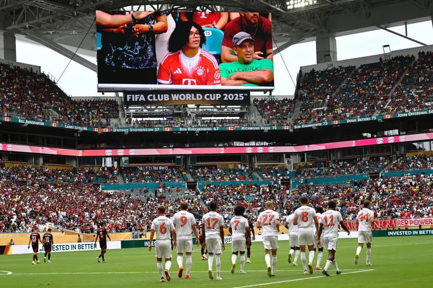 Bayern venceu o Flamengo por 4 a 2 no Hard Rock Stadium (Foto: André Durão / Agência Enquadrar)