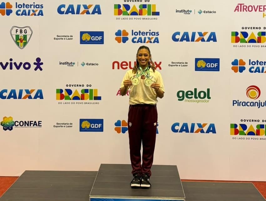 Bianca Tavares foi campeã brasileira em duas modalidades do Parkour (Foto: Bianca Tavares)