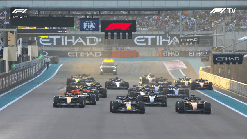 GP de Abu Dhabi de F1 (Foto: Reprodução / F1TV)