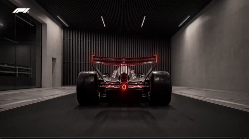 Luzes no carro da F1 (Foto: reprodução / f1)