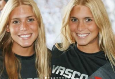 Bia e Branca Feres são torcedoras fanáticas do Vasco (Foto: Reprodução)