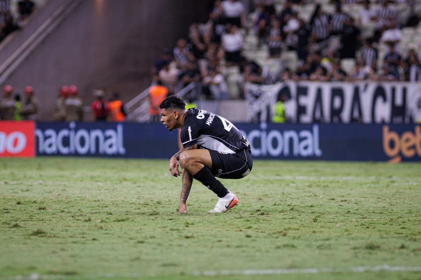 O Ceará foi rebaixado após a derrota contra o Palmeiras (Foto: Marcus Wernner/UAI Foto/Gazeta Press)