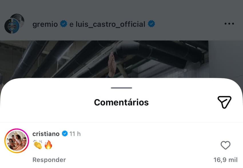 Cristiano Ronaldo Luís Castro Grêmio