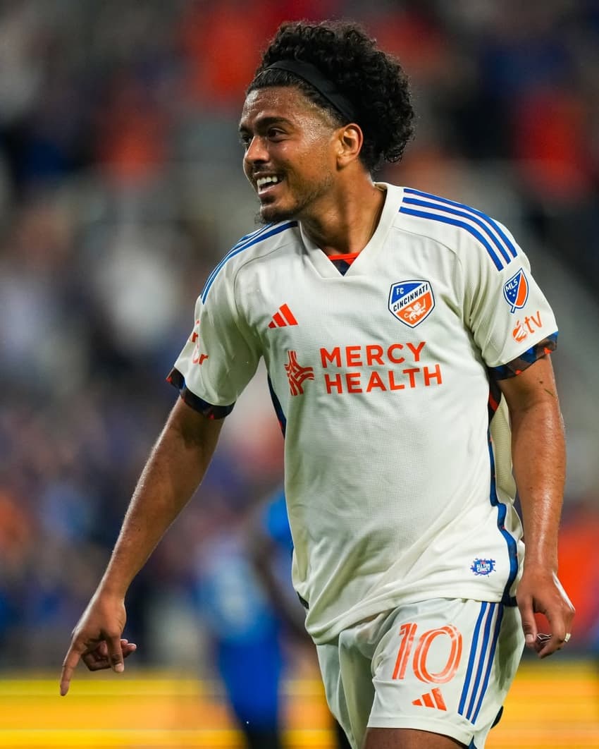 Evander em ação pelo Cincinnati (Foto: Reprodução/Instagram)