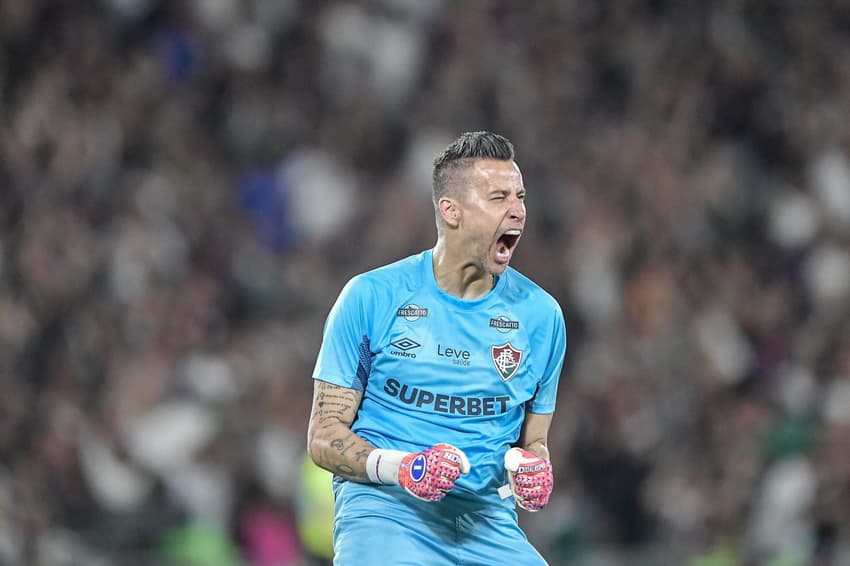Fábio em Fluminense x Vasco pela semifinal da Copa do Brasil