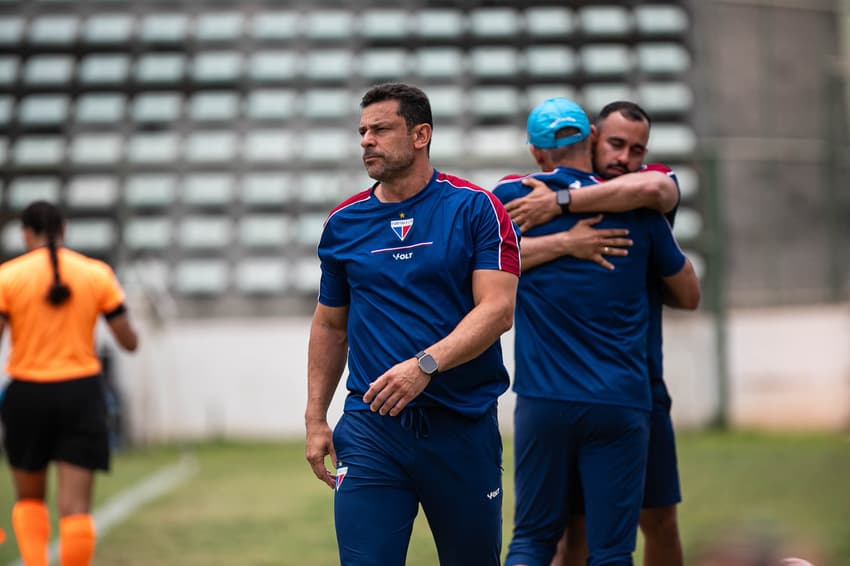 Fred, técnico do sub-17 do Fortaleza (Foto: Samuel Reis/Fortaleza EC)
