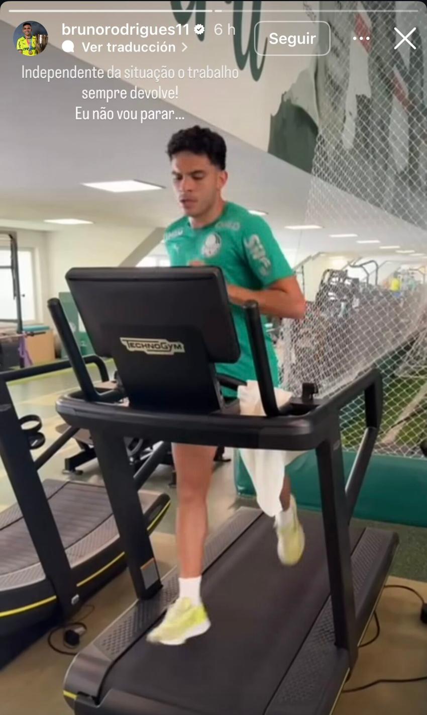 Bruno Rodrigues, atacante do Palmeiras