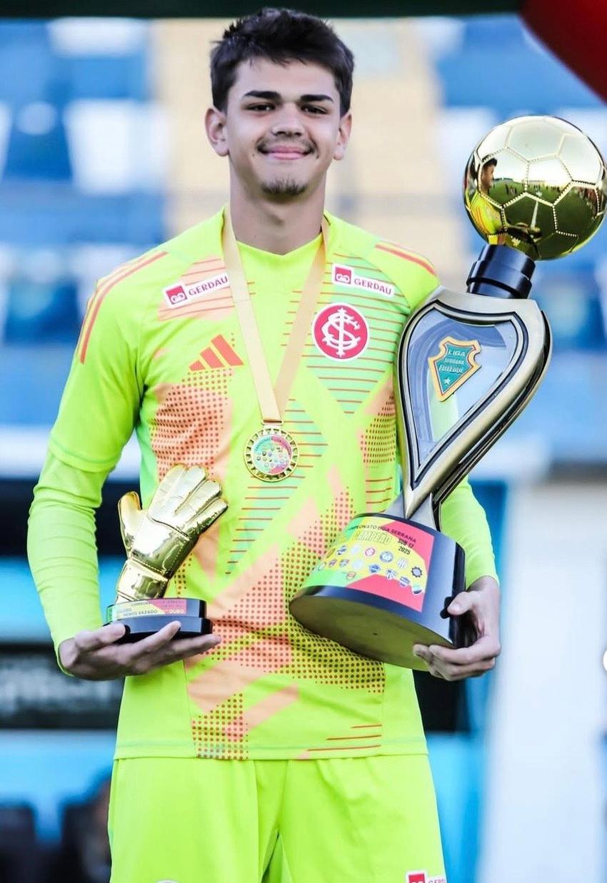 Franthiesco Becker, goleiro do sub-17 do Internacional
