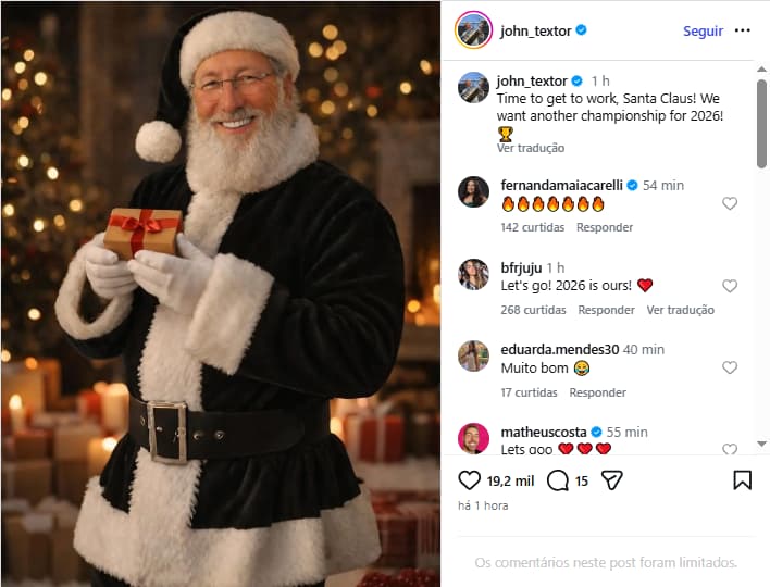 John Textor Botafogo post natal