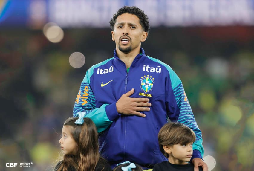 Marquinhos desfalca o Brasil contra a França (Foto: Rafael Ribeiro/CBF)