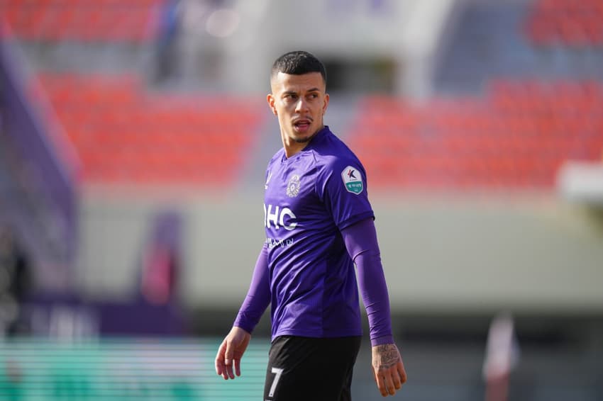 Ex-Santos, Matheus Oliveira foi revelado por Dorival Jr e atualmente defende o Anyang, da Coreia do Sul (Foto: Divulgação/Anyang)