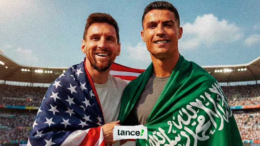 Messi e Cristiano Ronaldo deixaram a Europa e optaram por mercados alternativos, como Estados Unidos e Arábia Saudita, respectivamente