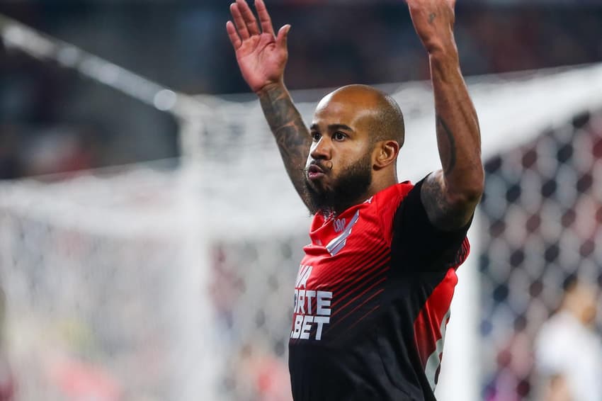 Patrick gol comemoração Athletico Operário-PR