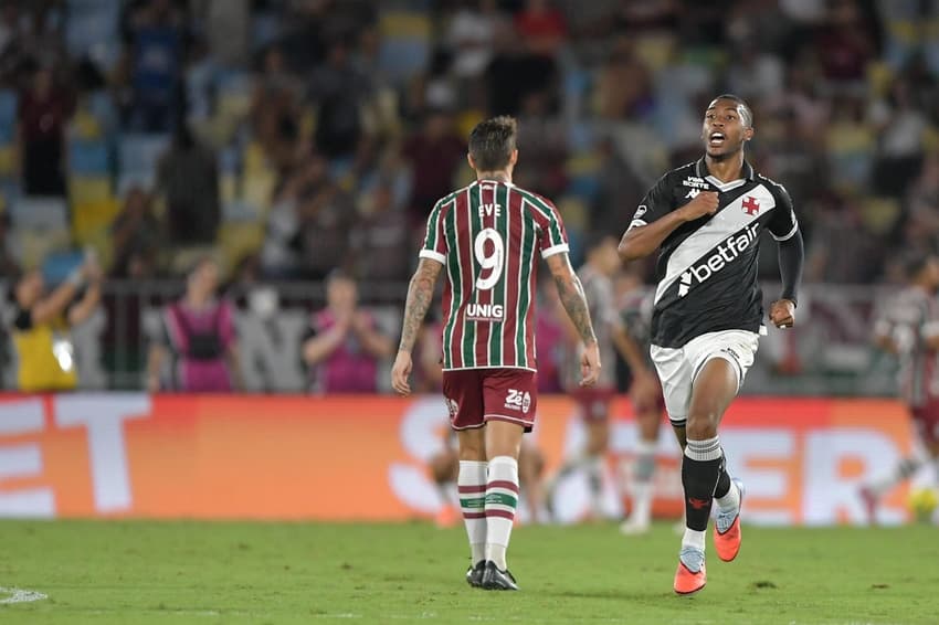 Rayan em Vasco x Fluminense - jogo de ida da semifinal da Copa do Brasil