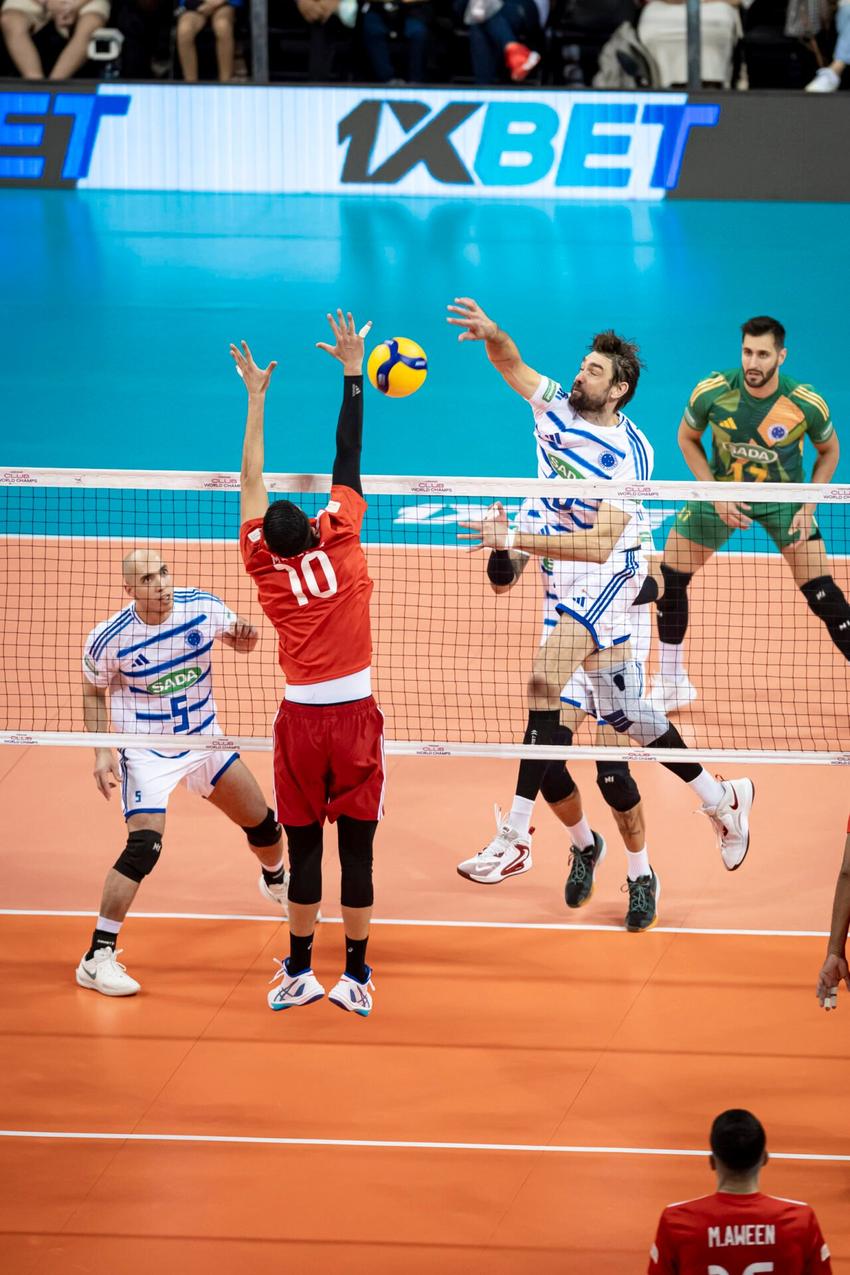 Sada Cruzeiro x Swehly Sports Club no Mundial de Clubes 2025 (Foto: Agência i7/Sada Cruzeiro)