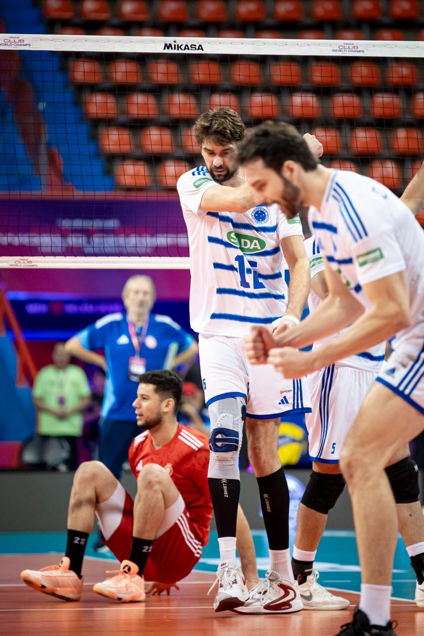 Sada Cruzeiro x Swehly Sports Club no Mundial de Clubes 2025 (Foto: Agência i7/Sada Cruzeiro)