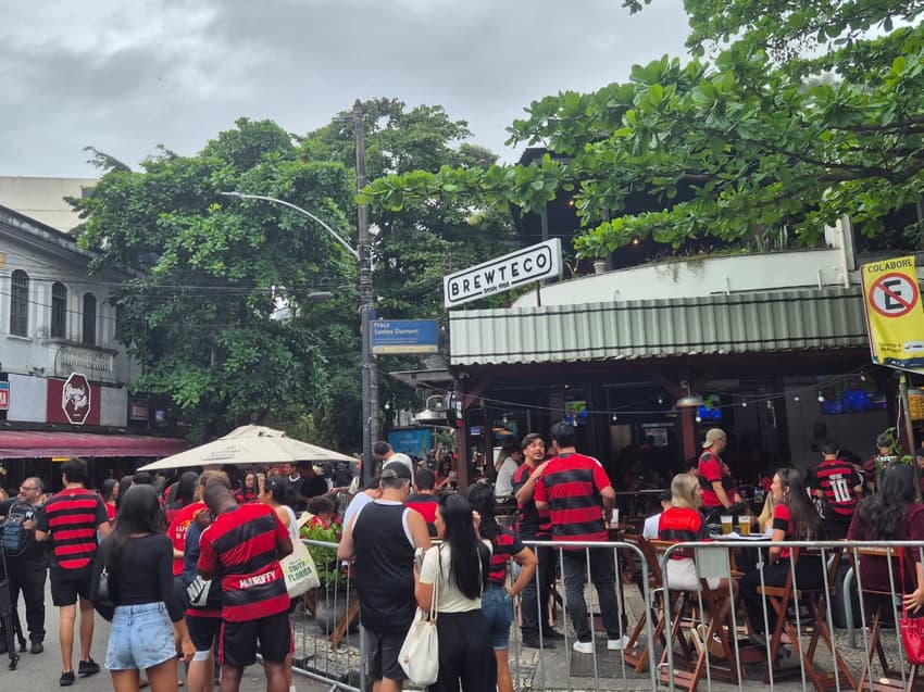 Torcida Flamengo Gávea