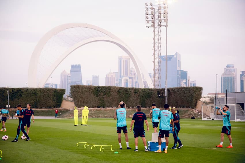 Treino Flamengo Catar Copa Intercontinental