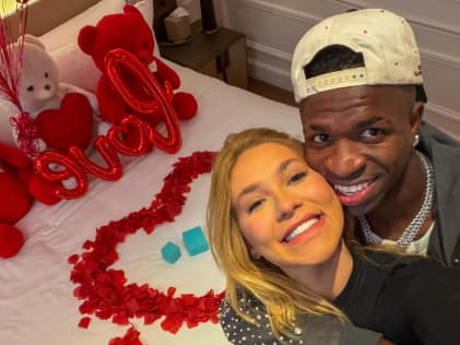 Vini Jr e Virgínia oficializam relacionamento (Foto: Reprodução)