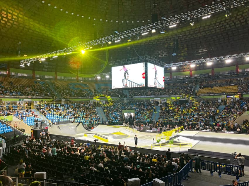 Movimentação no Super Crown 2025 (Foto: Beatriz Pinheiro/ Lance!)