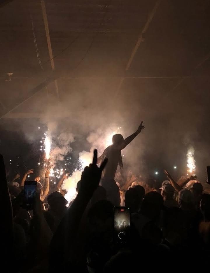 Torcedores do Vasco fazem a festa em Manaus (Foto: Divulgação)