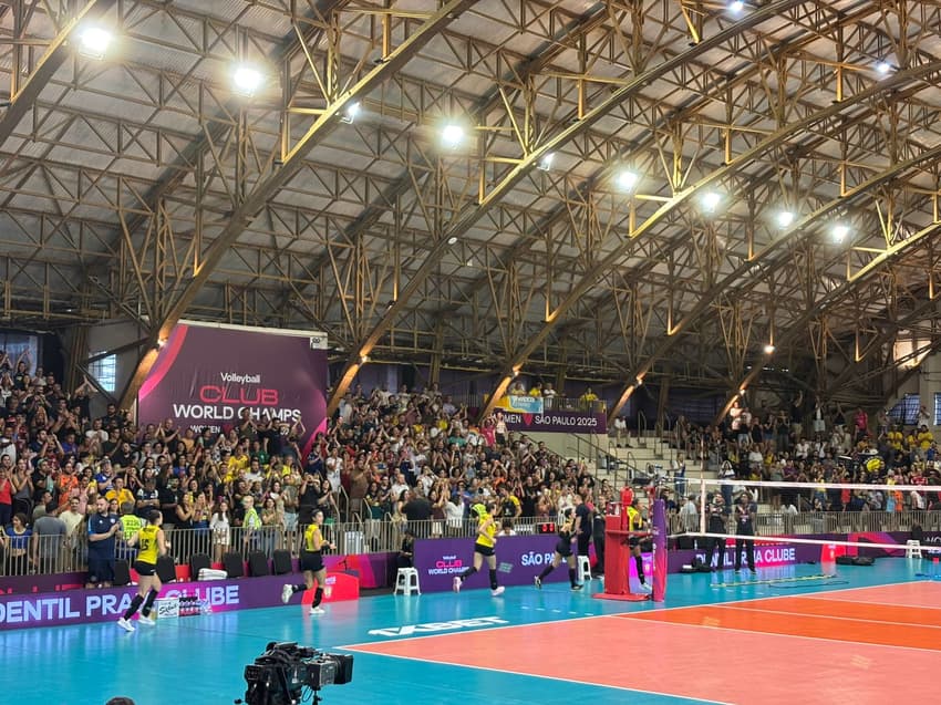 Entrada do Praia Clube (Foto: Beatriz Pinheiro/Lance!)