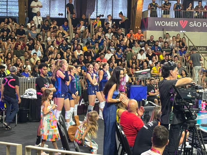 Sheila Castro no Mundial de Vôlei (Foto: Beatriz Pinheiro / Lance!)