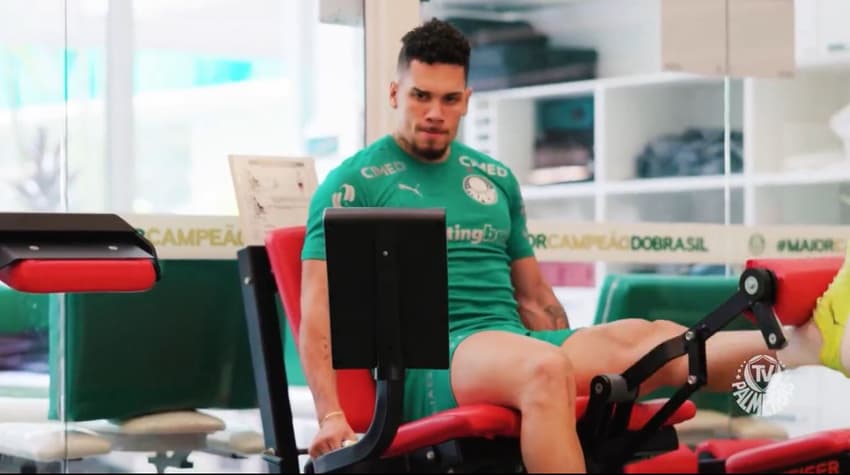 Paulinho, atacante do Palmeiras