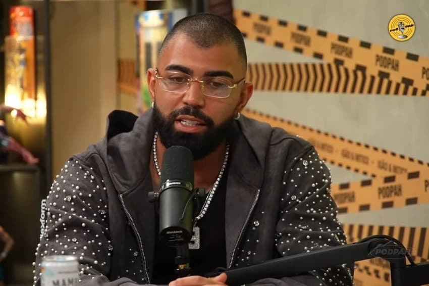 Gabigol (Foto: Reprodução Podpah)