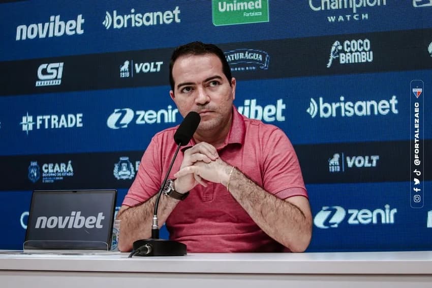 Marcelo Paz estava no Fortaleza (Foto: Foto: Mateus Lotif / Fortaleza EC)