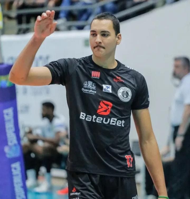 Bryan Lucas, o destaque do Guarulhos na Superliga 2025/26 (Foto: Repordução/Instagram)