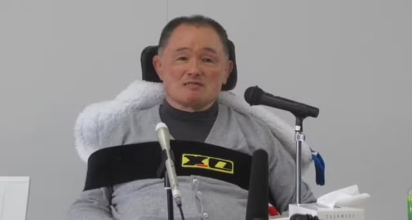 Yasuhiro Yamashita em coletiva (Foto: Reprodução/Redes Sociais)