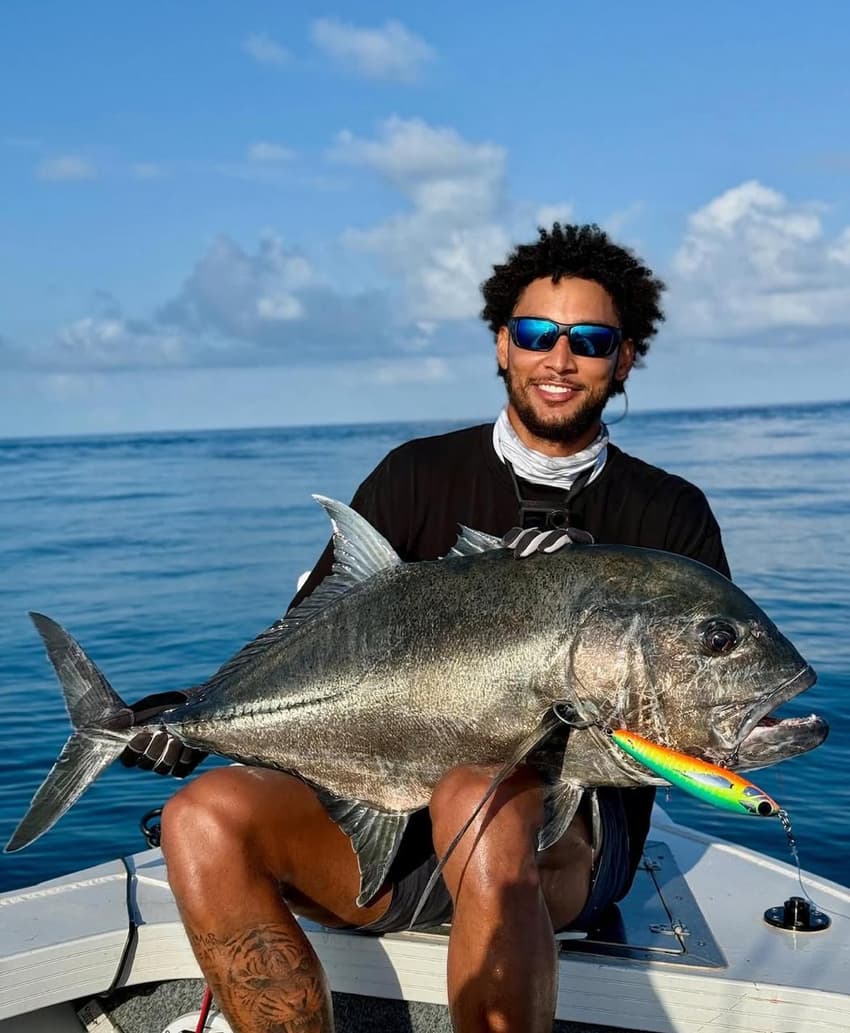 Ben Simmons vira dono de time de pesca nos Estados Unidos (Foto: Reprodução Instagram)